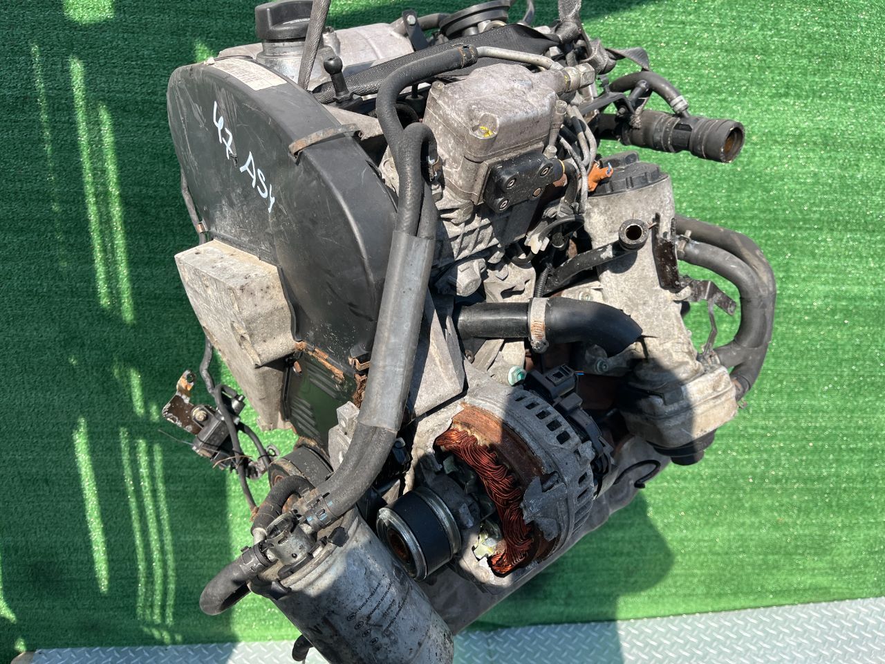 Двигатель Volkswagen Golf 1.9л 2002 — фото 2