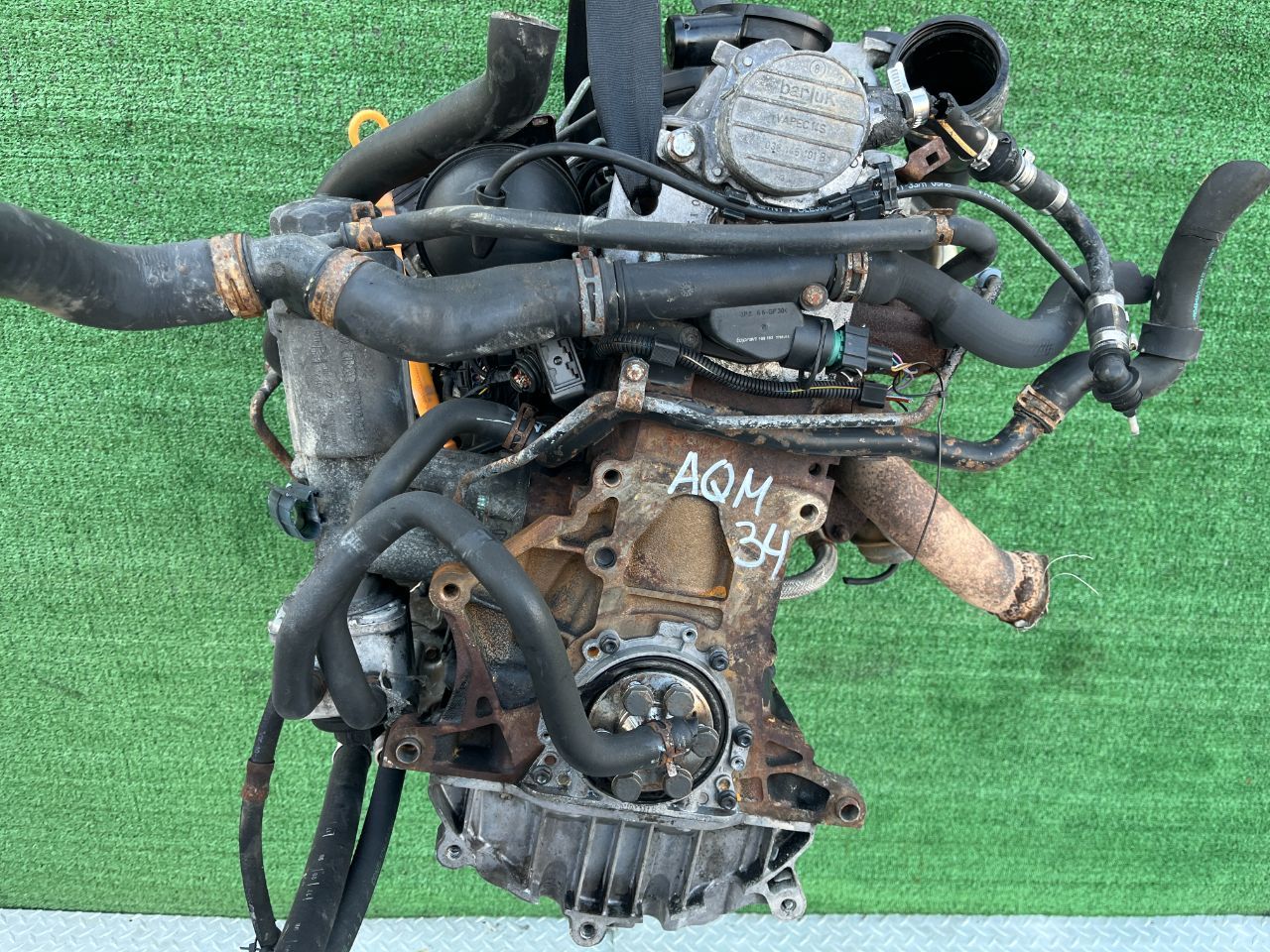 Двигатель Volkswagen Golf 1.9л 2000 — фото 2