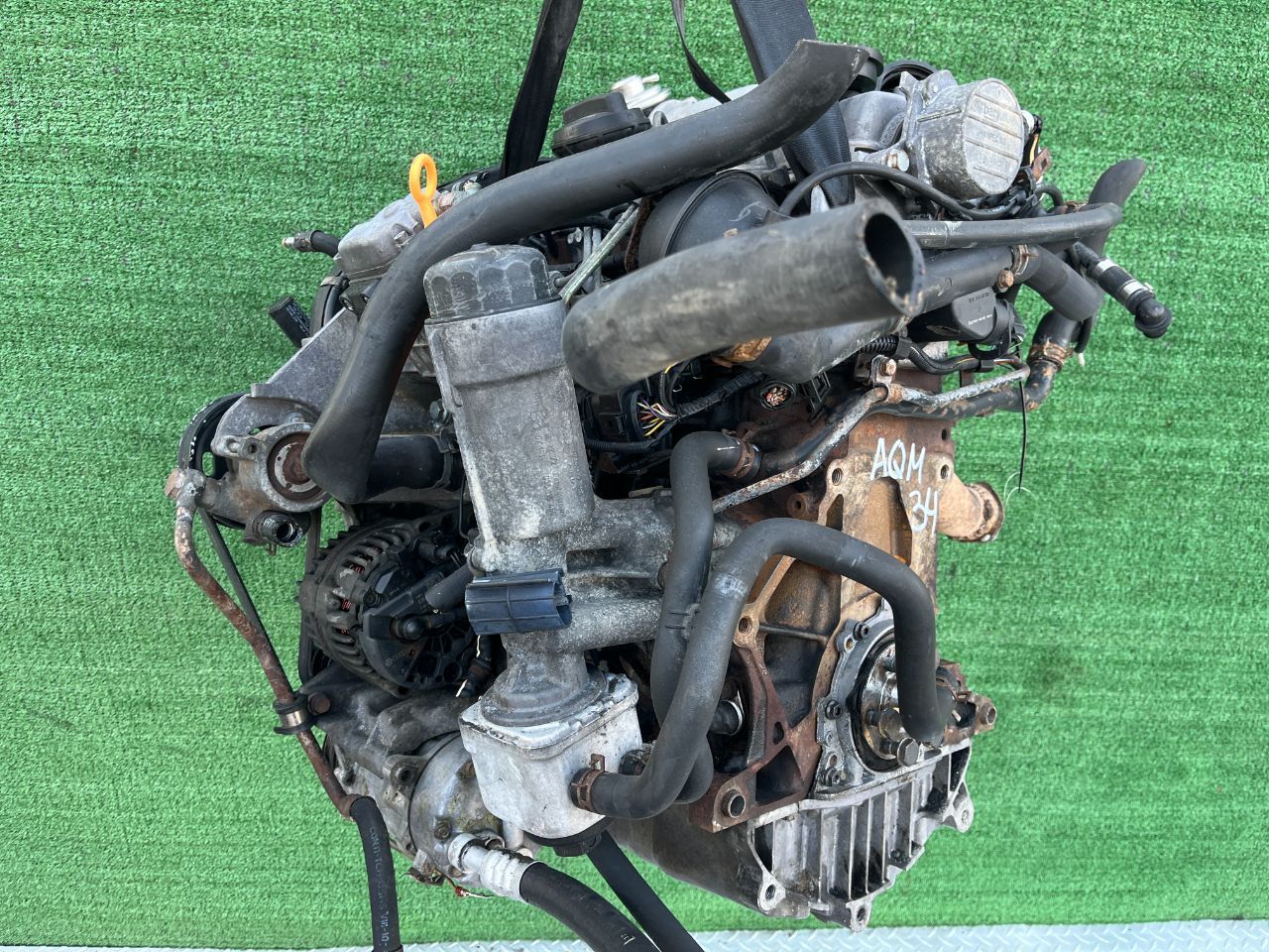 Двигатель Volkswagen Golf 1.9л 2000 — фото 3