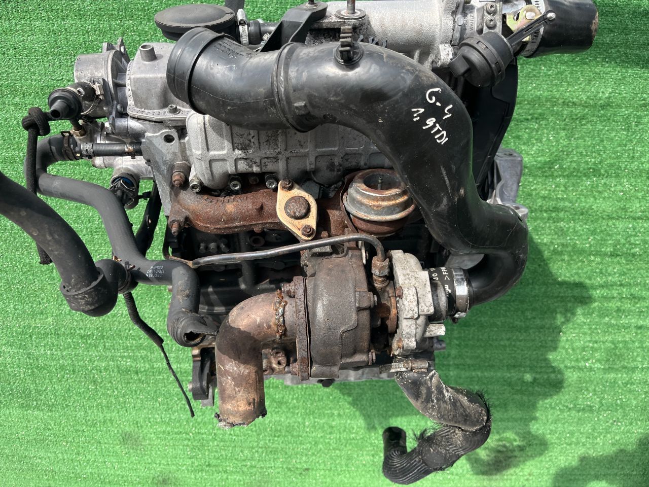 Двигатель Volkswagen Golf 1.9л 1997 — фото 2