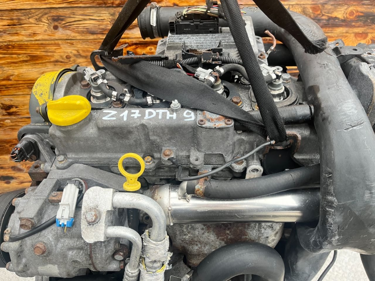 Двигатель Opel Astra 1.7л 2006 — фото 3