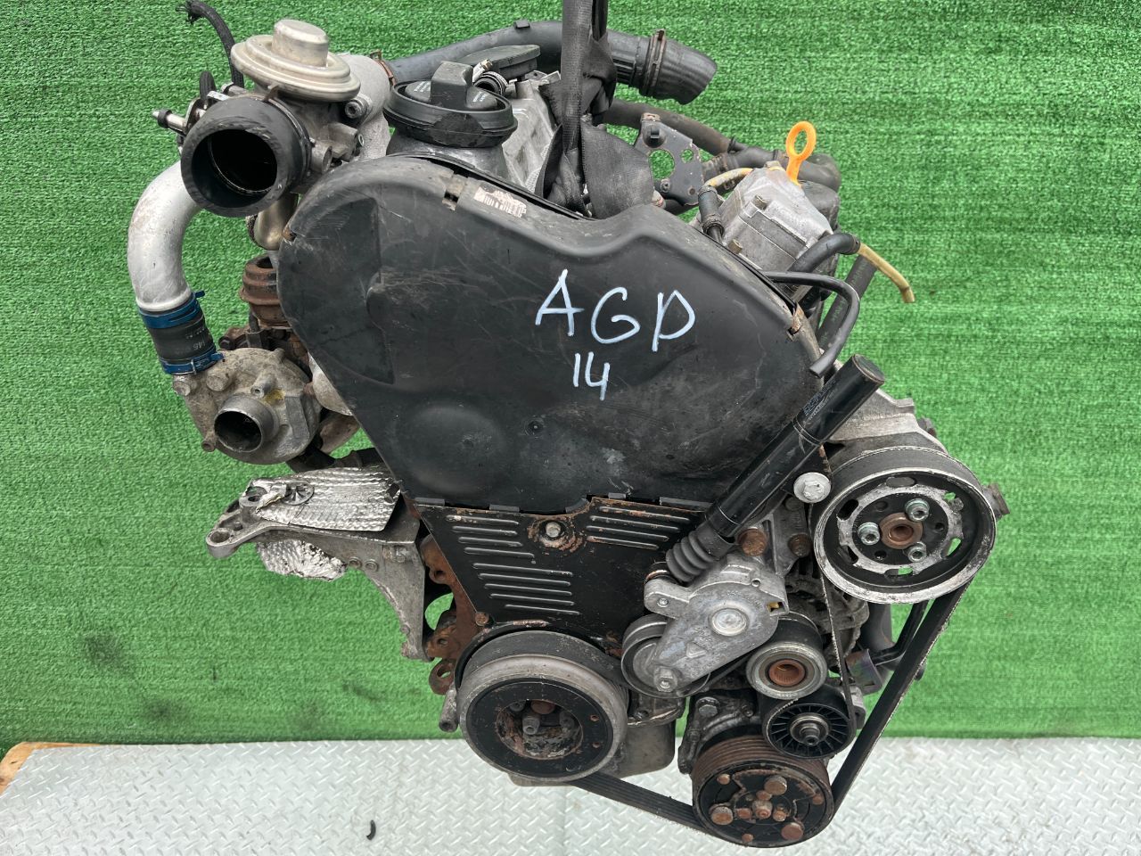 Двигатель Volkswagen Golf 1.9л 2000