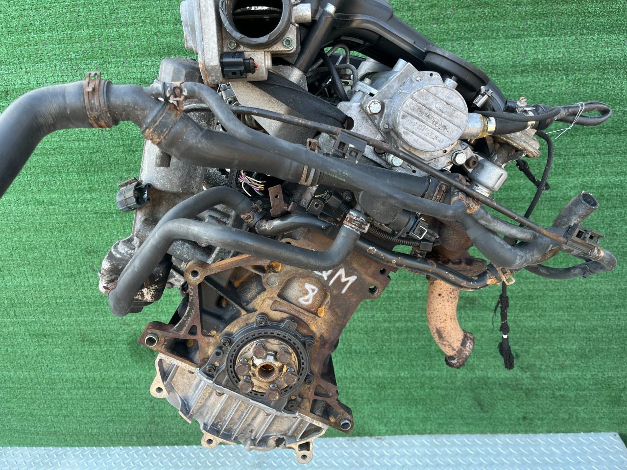 Двигатель Volkswagen Golf 1.9л 2001 — фото 2