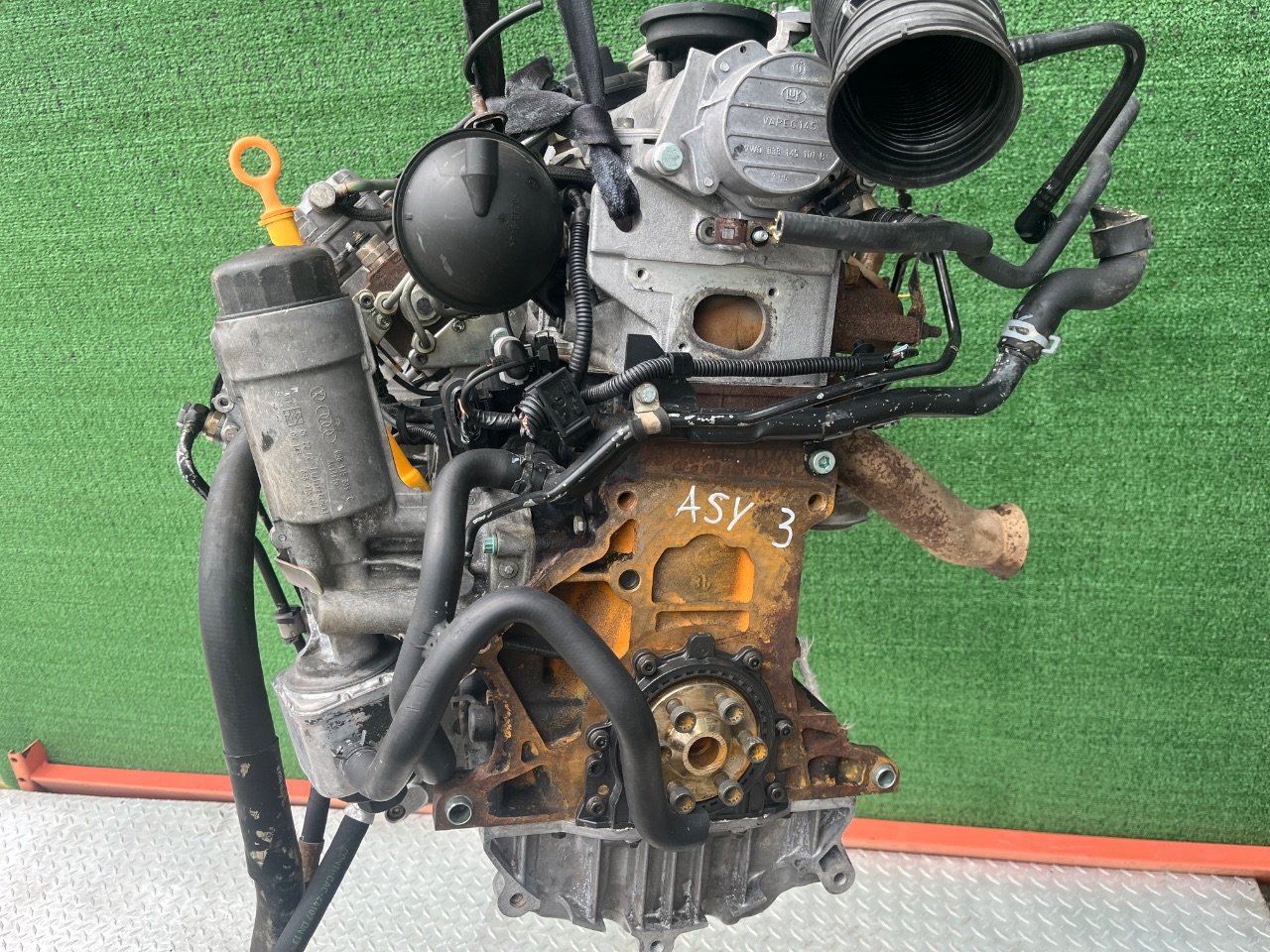 Двигатель Volkswagen Golf 1.9л 2000 — фото 2