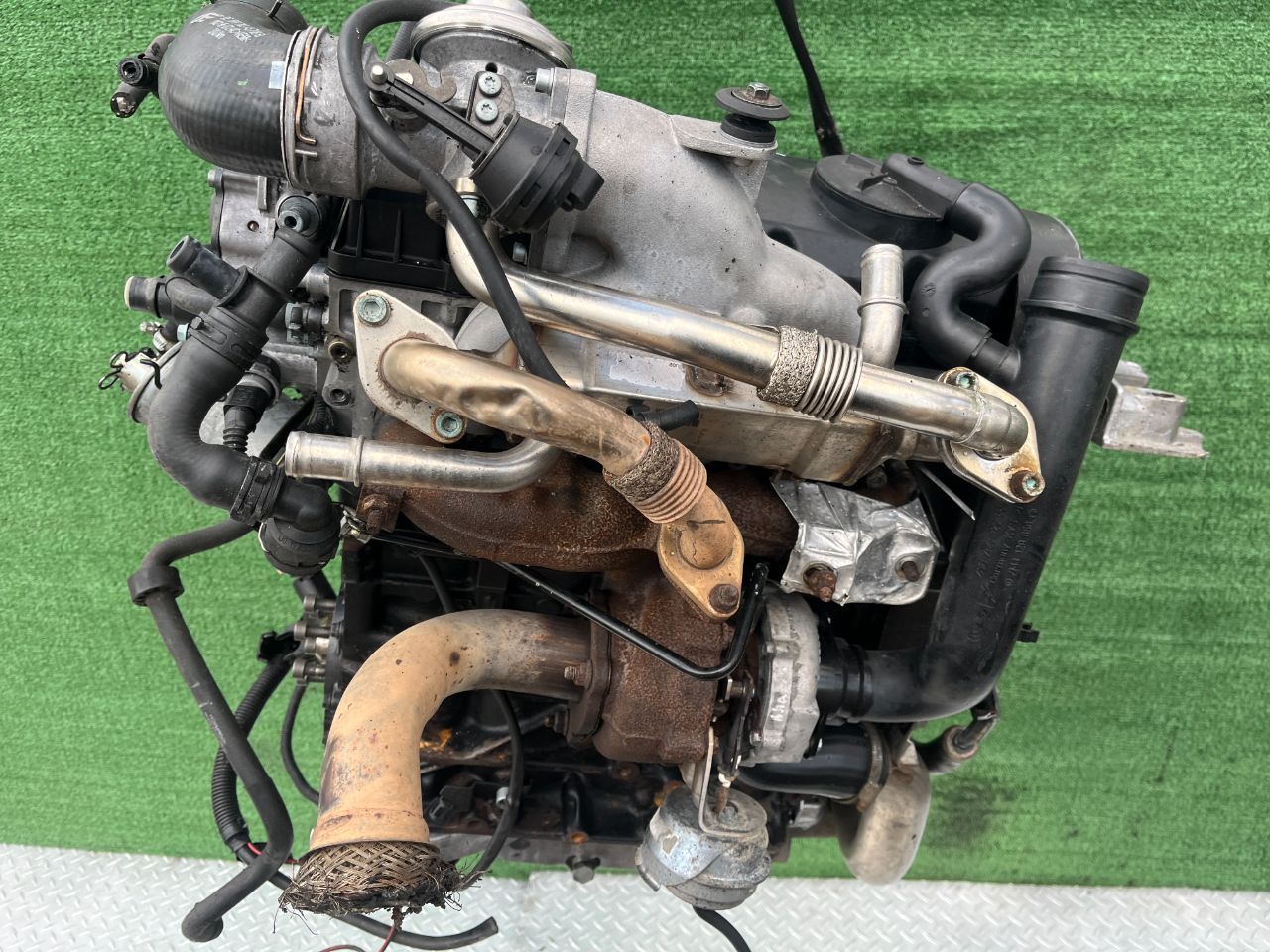 Двигатель Volkswagen Sharan 1.9л 2003 — фото 2