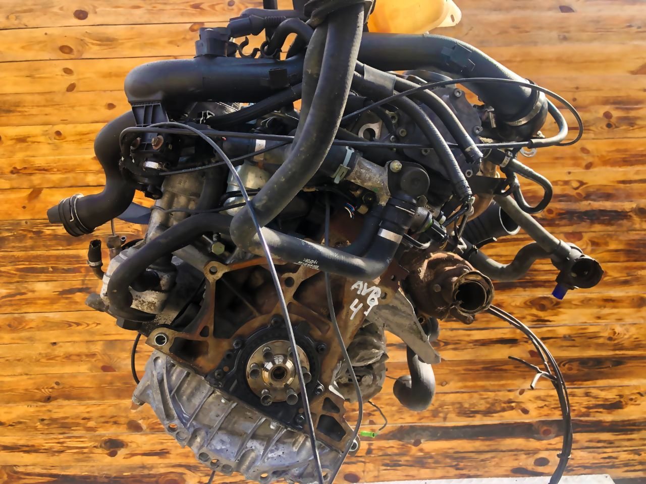 Двигатель Volkswagen Passat 1.9л 2000 — фото 2