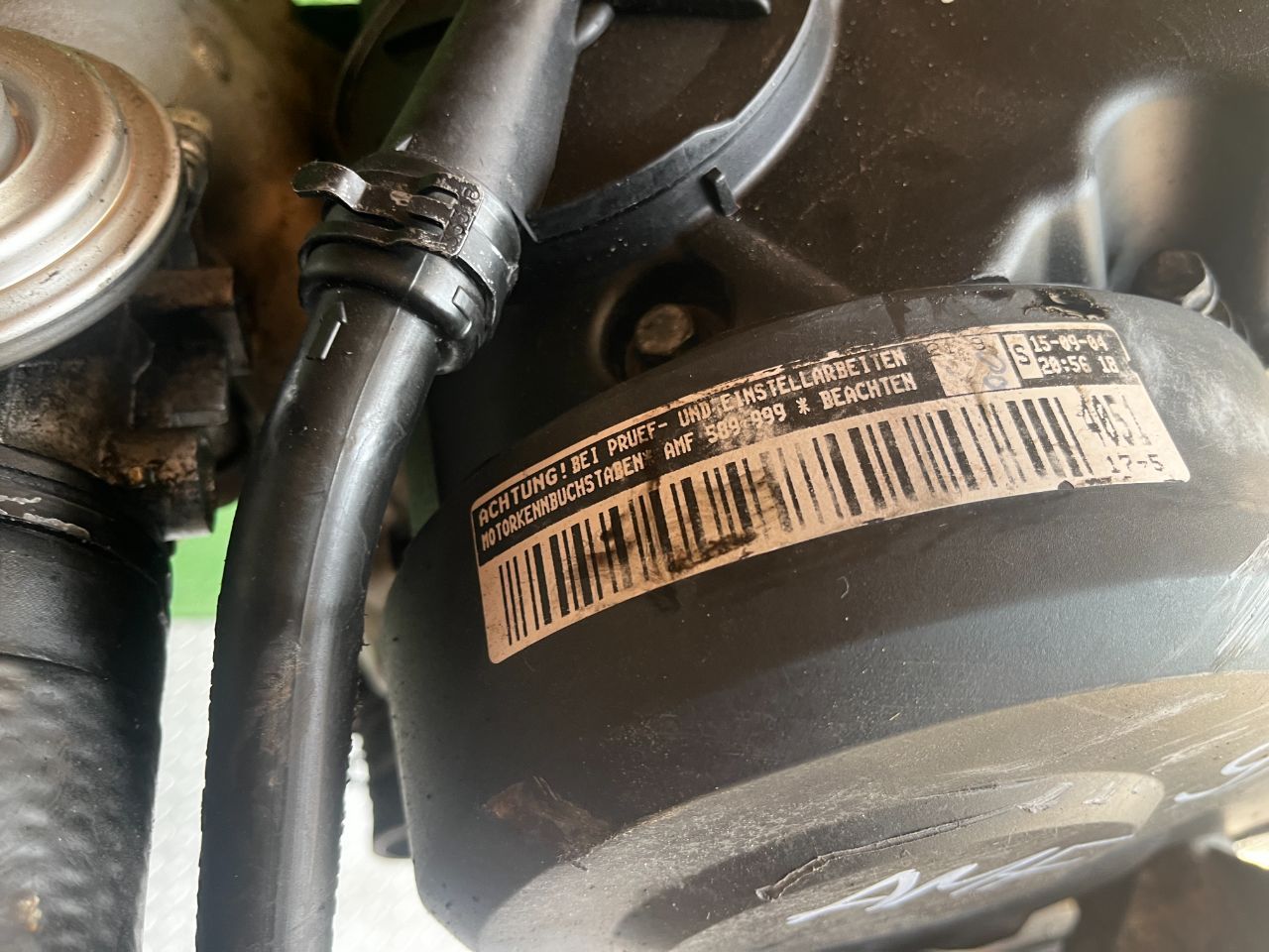 Двигатель Volkswagen Polo 1.4л 2003 — фото 2