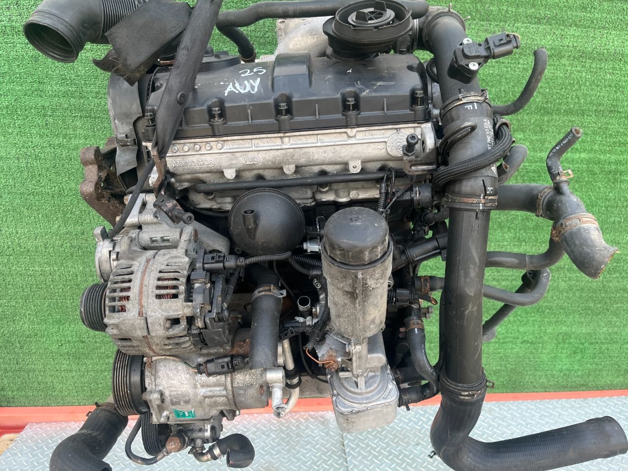 Двигатель Seat Alhambra 1.9л 2004 — фото 2