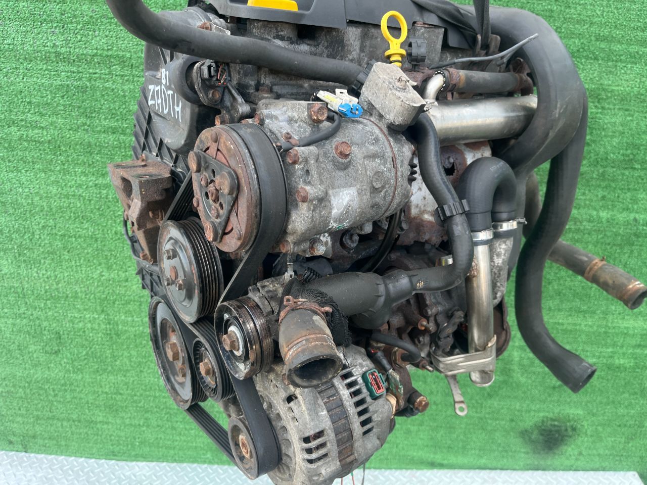 Двигатель Opel Astra 1.7л 2005 — фото 3