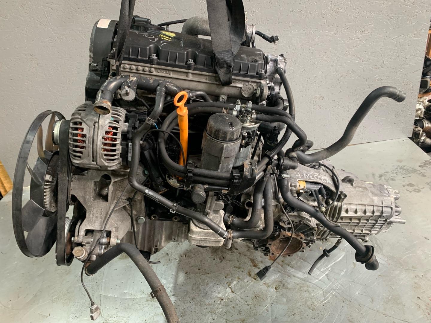 Двигатель Volkswagen Passat B5 1.9л 2000 — фото 2