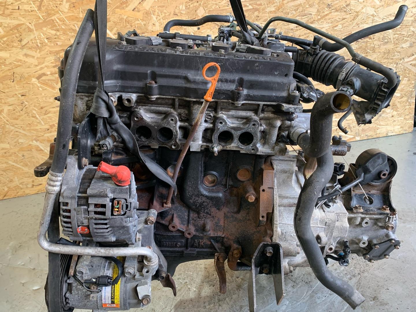 Двигатель Nissan Primera P12 1.8л 2001 — фото 2
