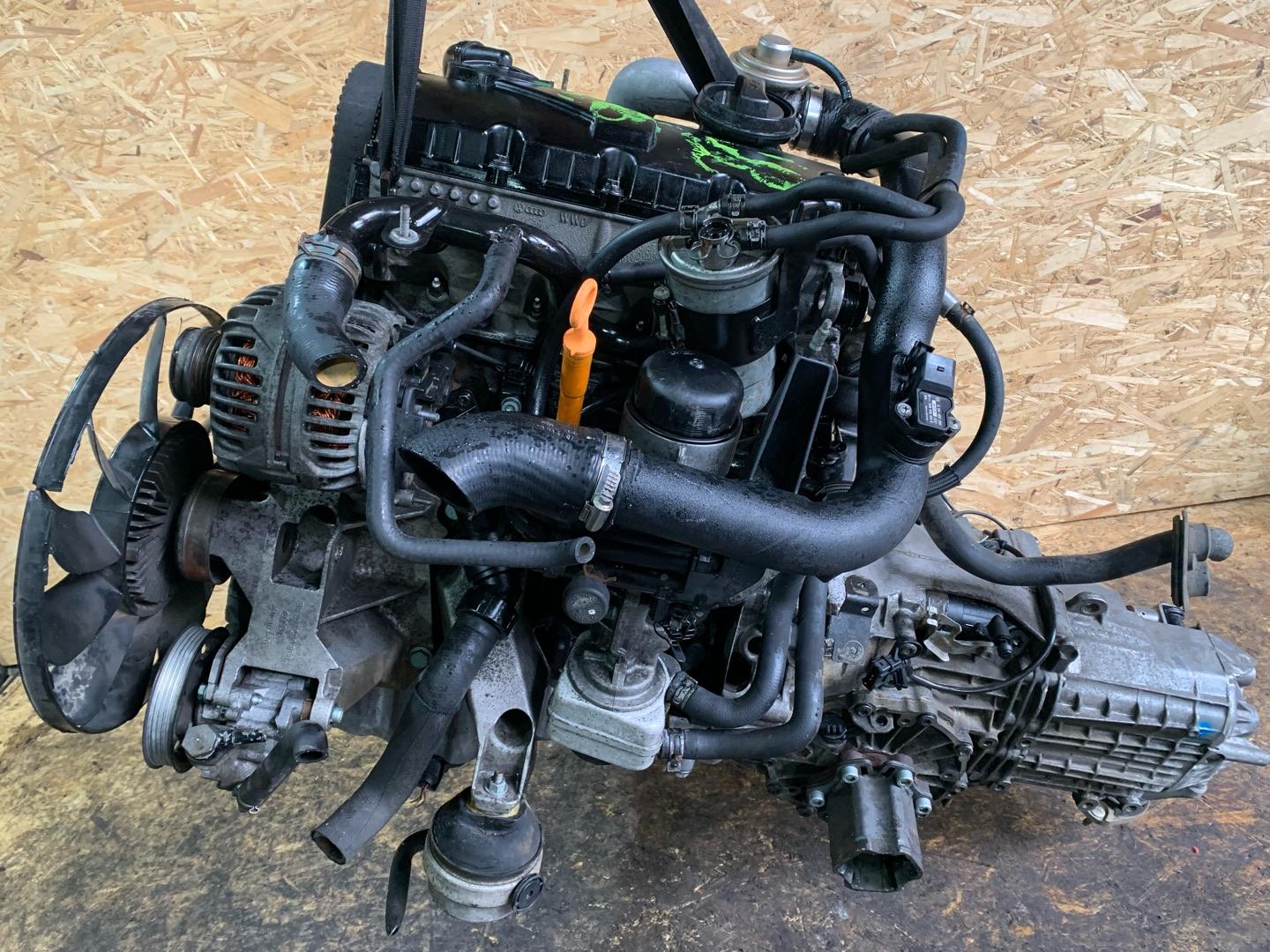 Двигатель Volkswagen Passat B5 1.9л 2000 — фото 2