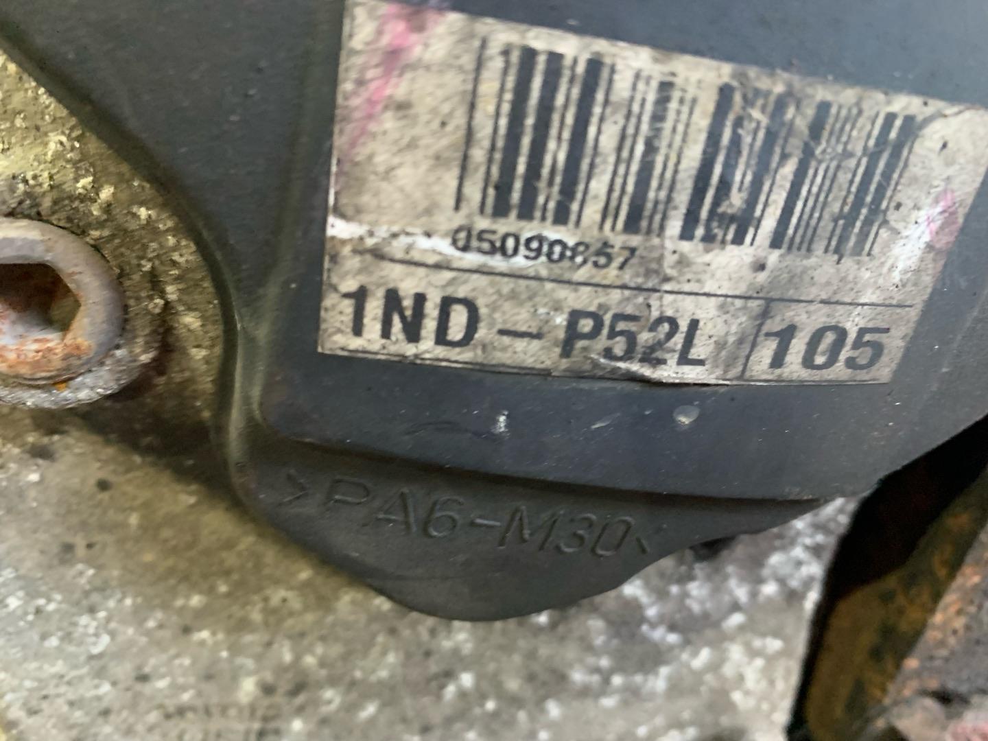 Двигатель Toyota Yaris P1 1.4л 2002 — фото 2