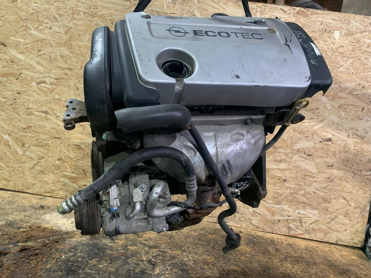 Двигатель Opel Vectra B 1.6л 2000 — фото 2