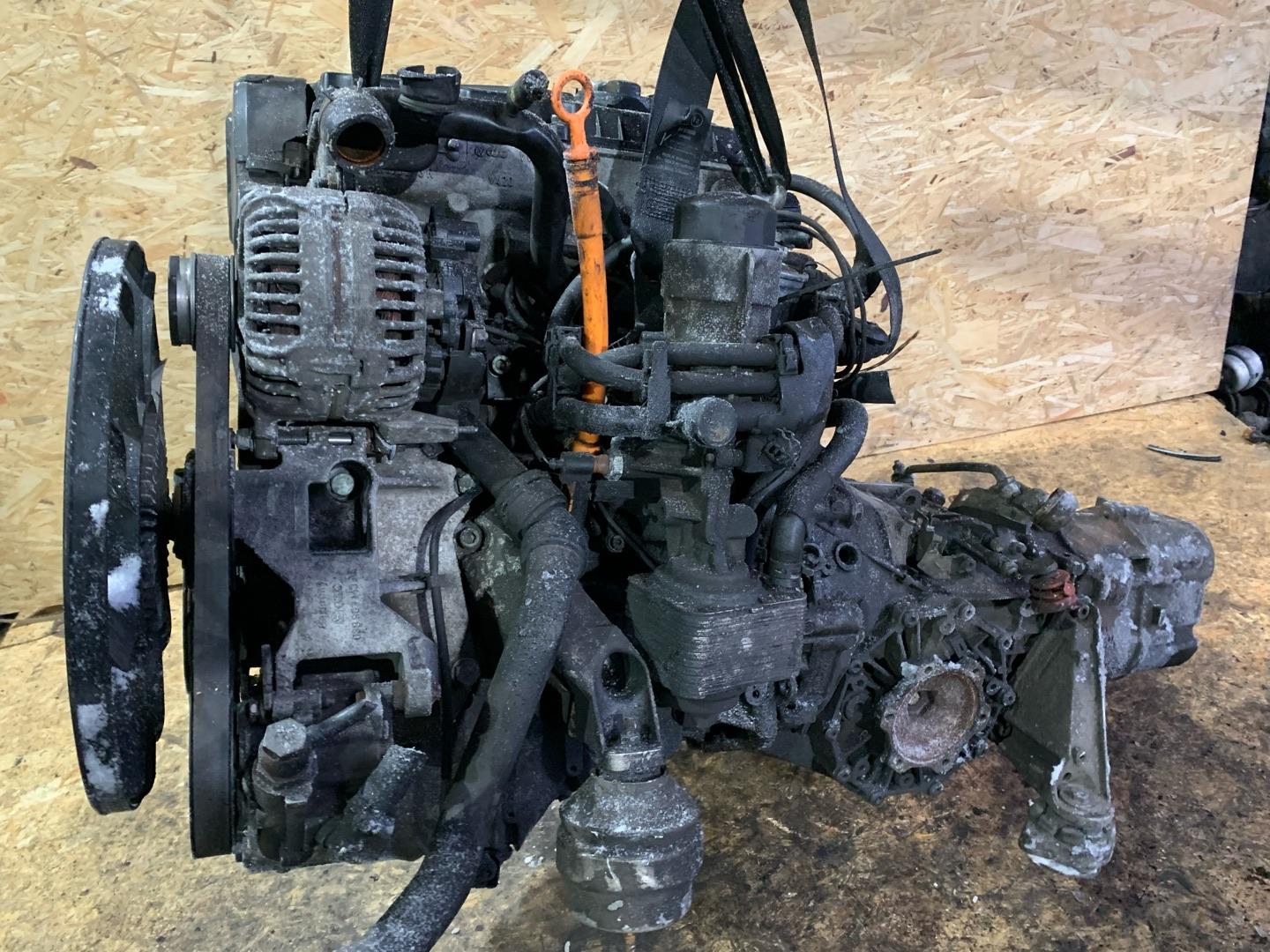 Двигатель Volkswagen Passat B5 1.9л 2000 — фото 2