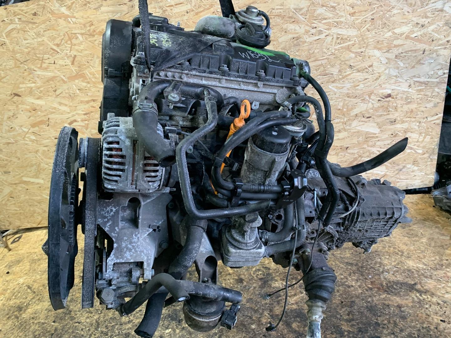 Двигатель Volkswagen Passat B5 1.9л 2000 — фото 2