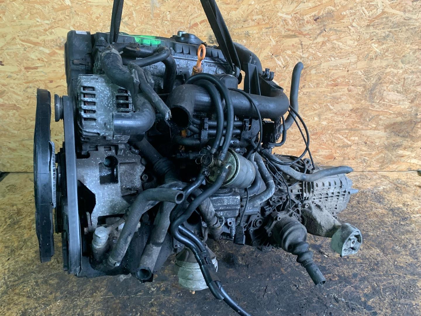 Двигатель Volkswagen Passat B5 1.9л 2000 — фото 2