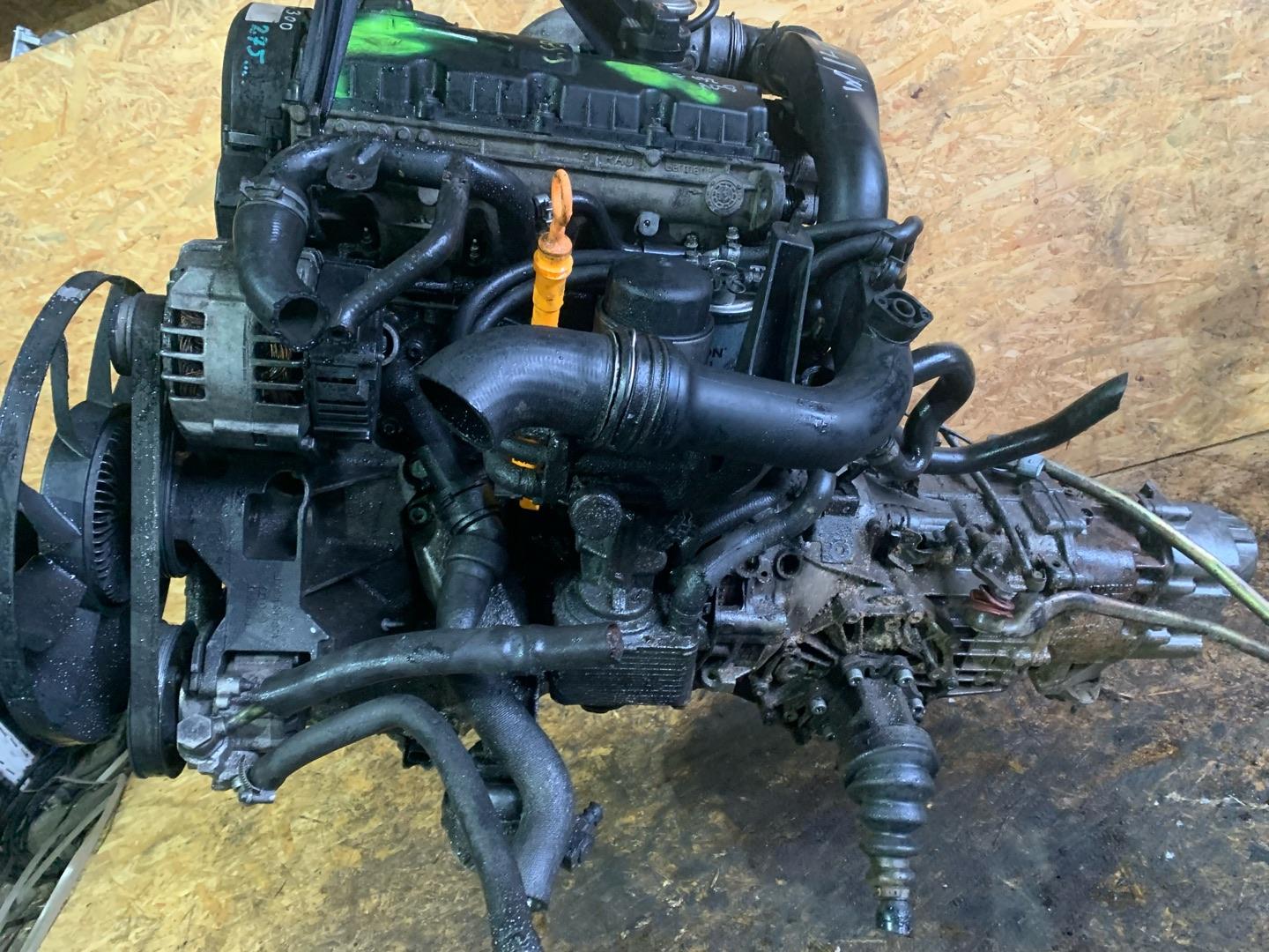 Двигатель Volkswagen Passat B5 1.9л 2000 — фото 2