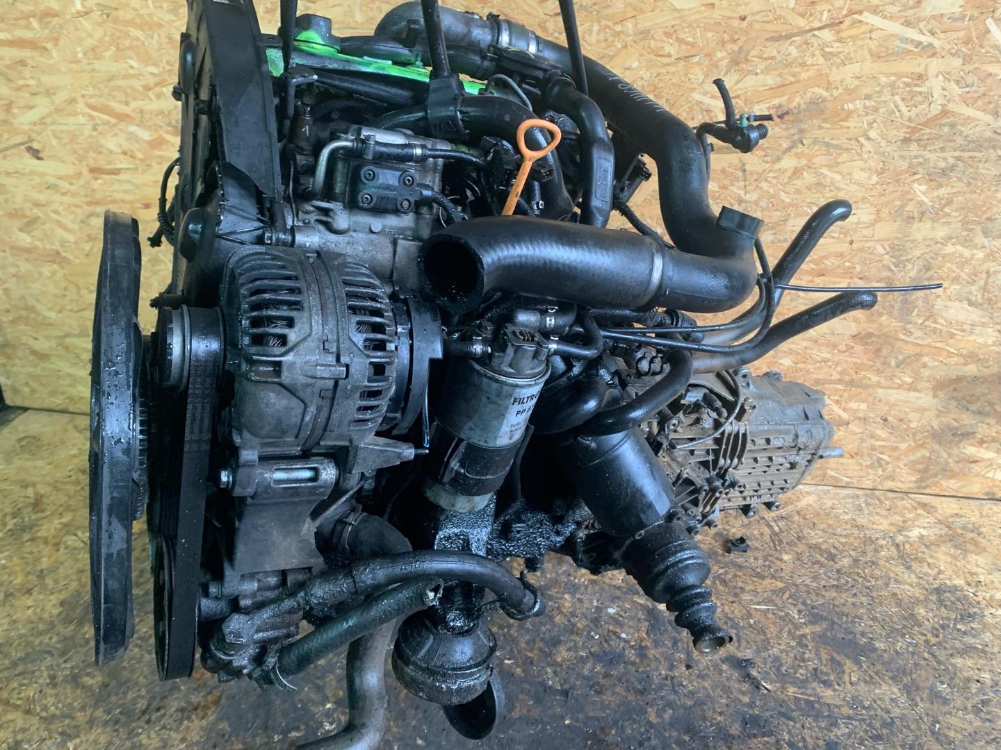 Двигатель Volkswagen Passat B5 1.9л 2000 — фото 2