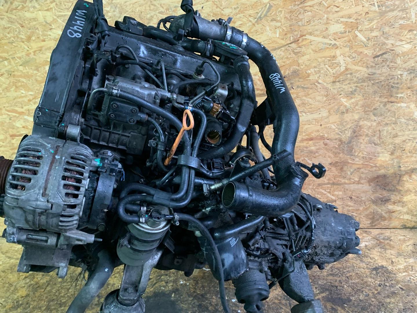 Двигатель Volkswagen Passat B5 1.9л 2000 — фото 2