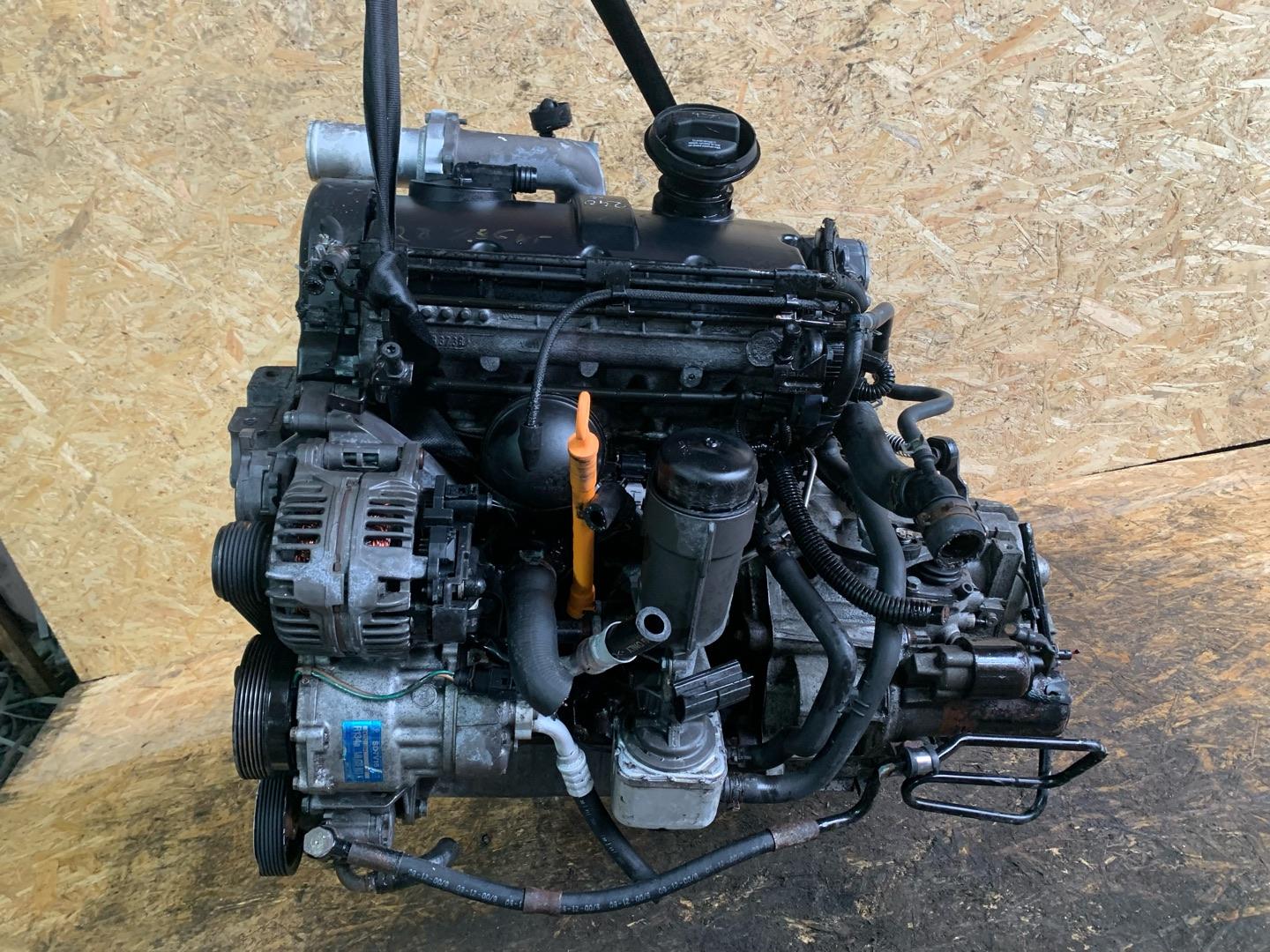 Двигатель Volkswagen Golf 4 1.9л 2004 — фото 2