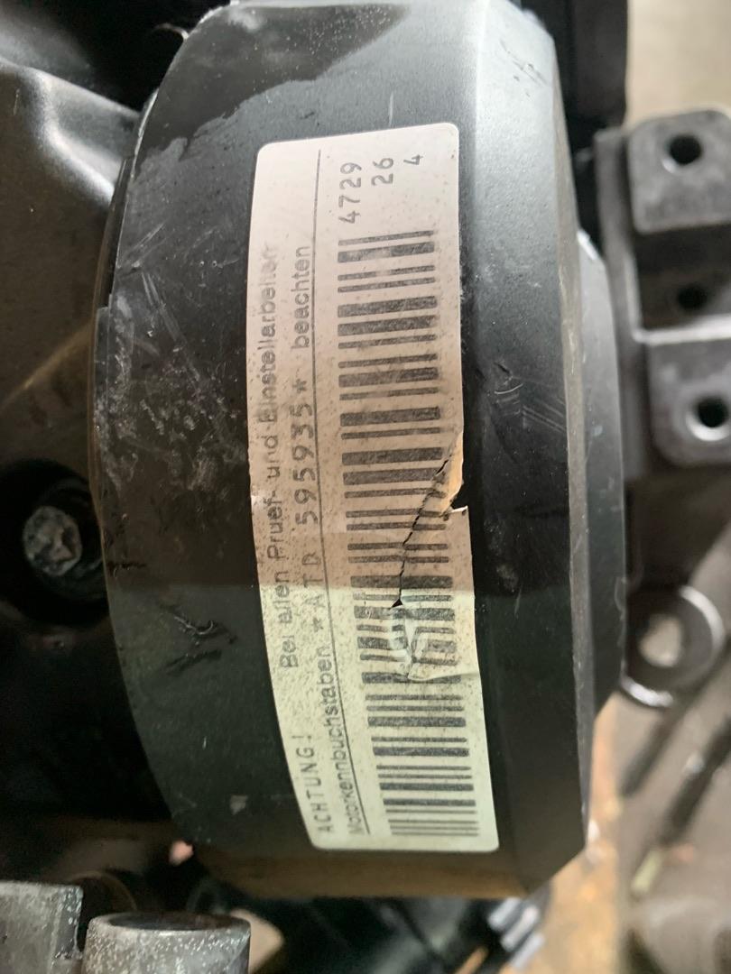 Двигатель Volkswagen Golf 4 1.9л 2004 — фото 2