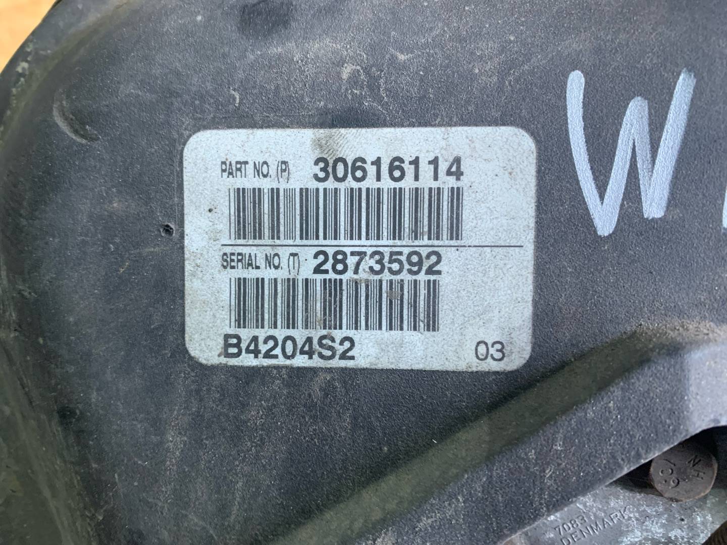 Двигатель Volvo S40 2л 2002 — фото 2