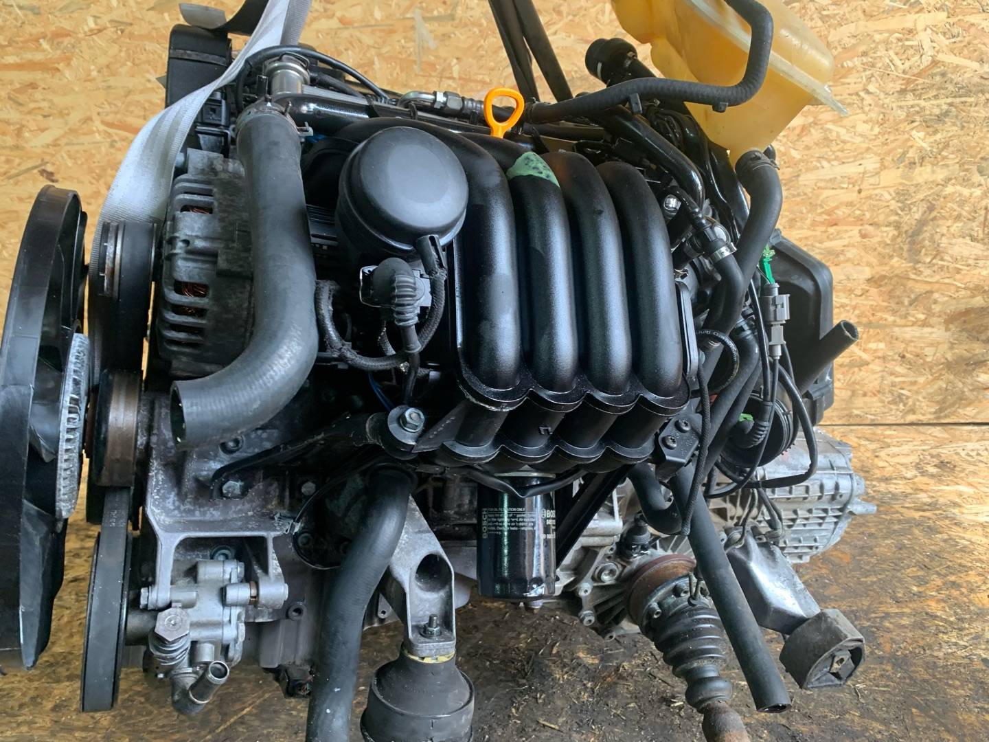 Двигатель Audi A4 B5 1.6л 1996 — фото 3