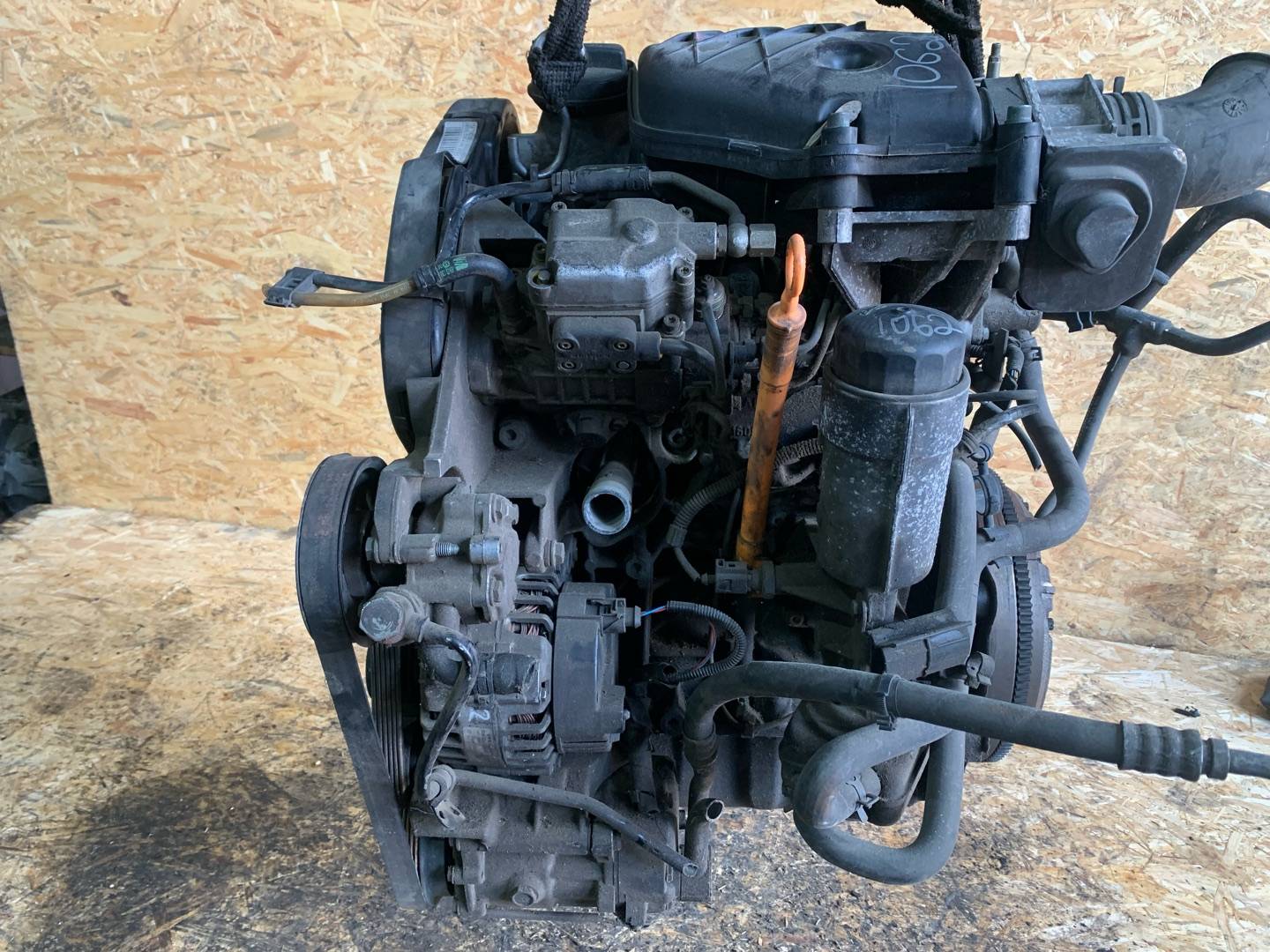 Двигатель Volkswagen Caddy 2 1.9л 2003 — фото 3