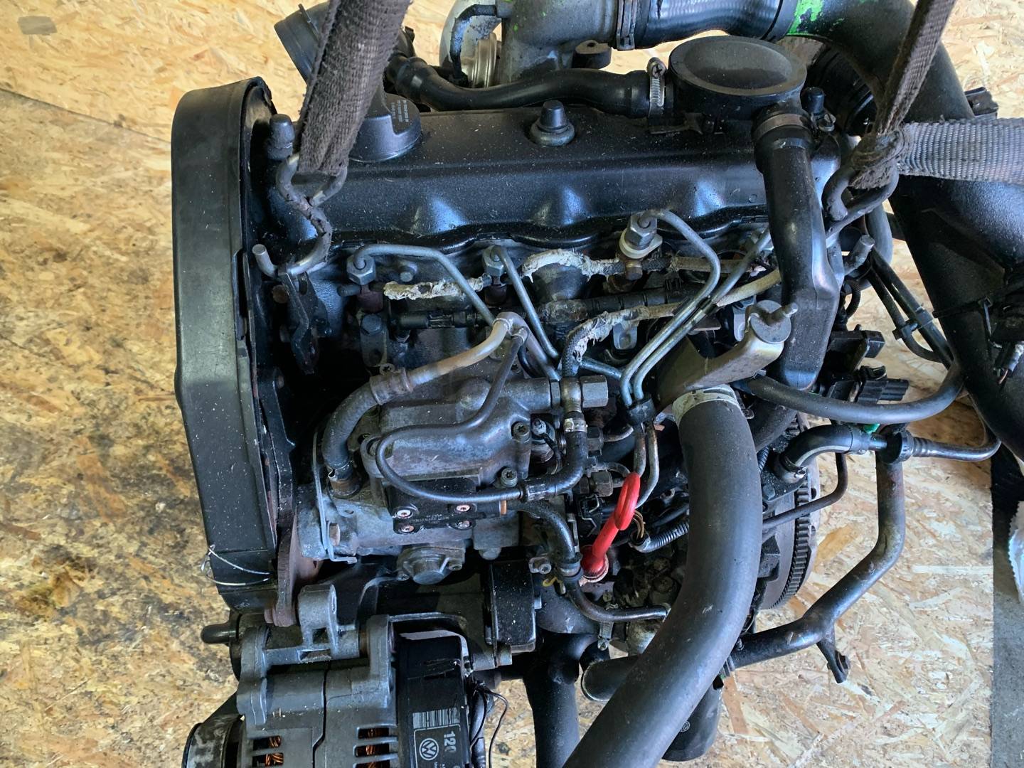 Двигатель Volkswagen Passat B4 1.9л 1995 — фото 3