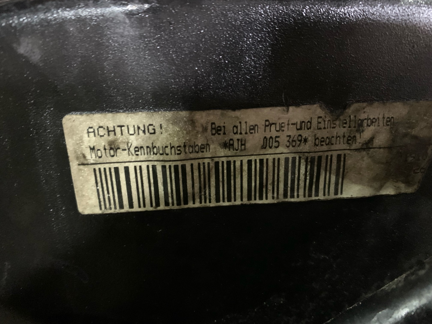 Двигатель Volkswagen Sharan 1.8л 2000 — фото 2