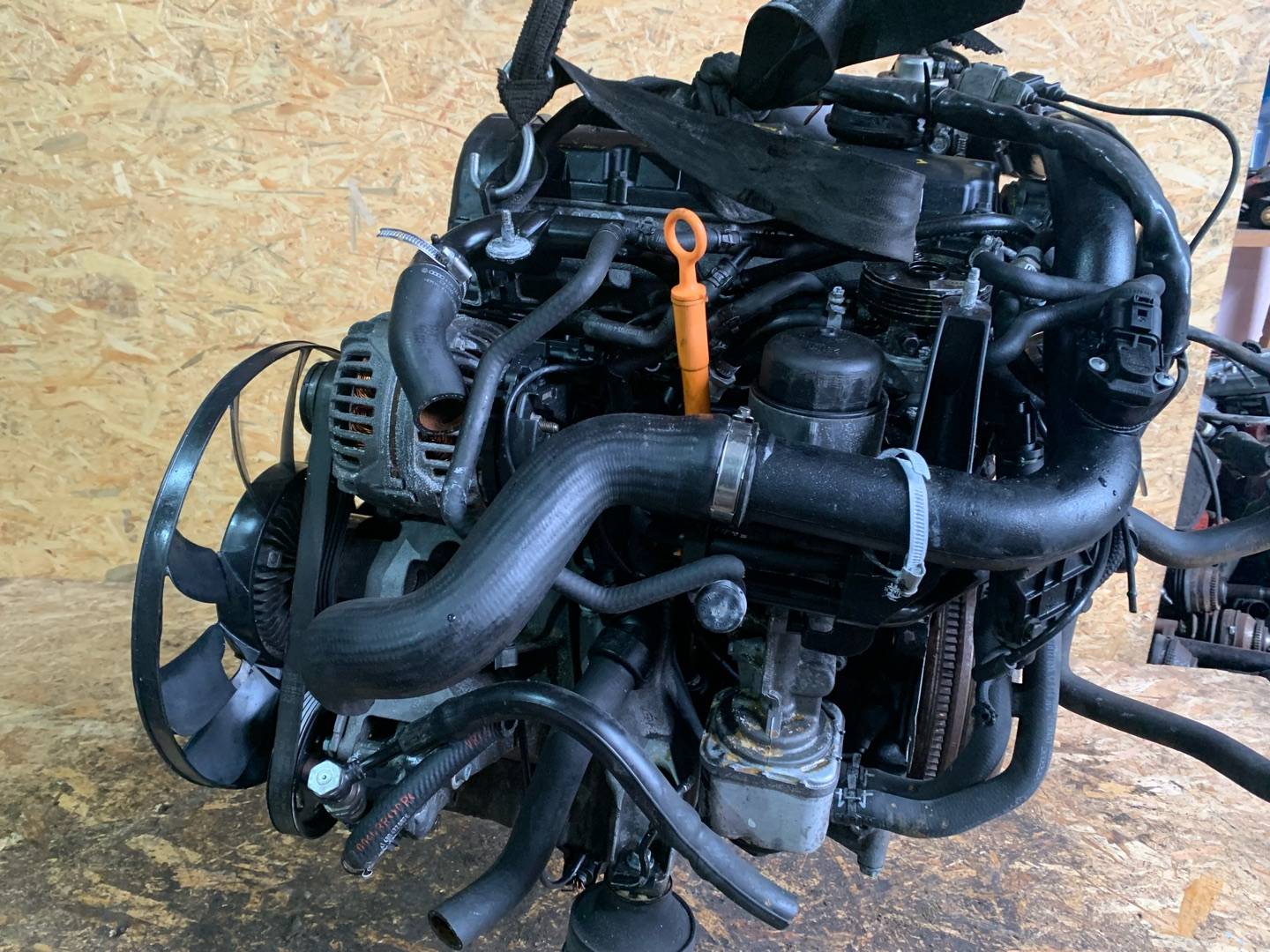 Двигатель Volkswagen Passat B5 1.9л 2000 — фото 2