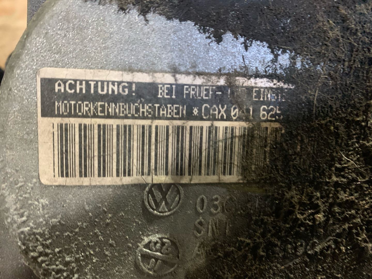 Двигатель Volkswagen Golf 5 1.4л 2008 — фото 2