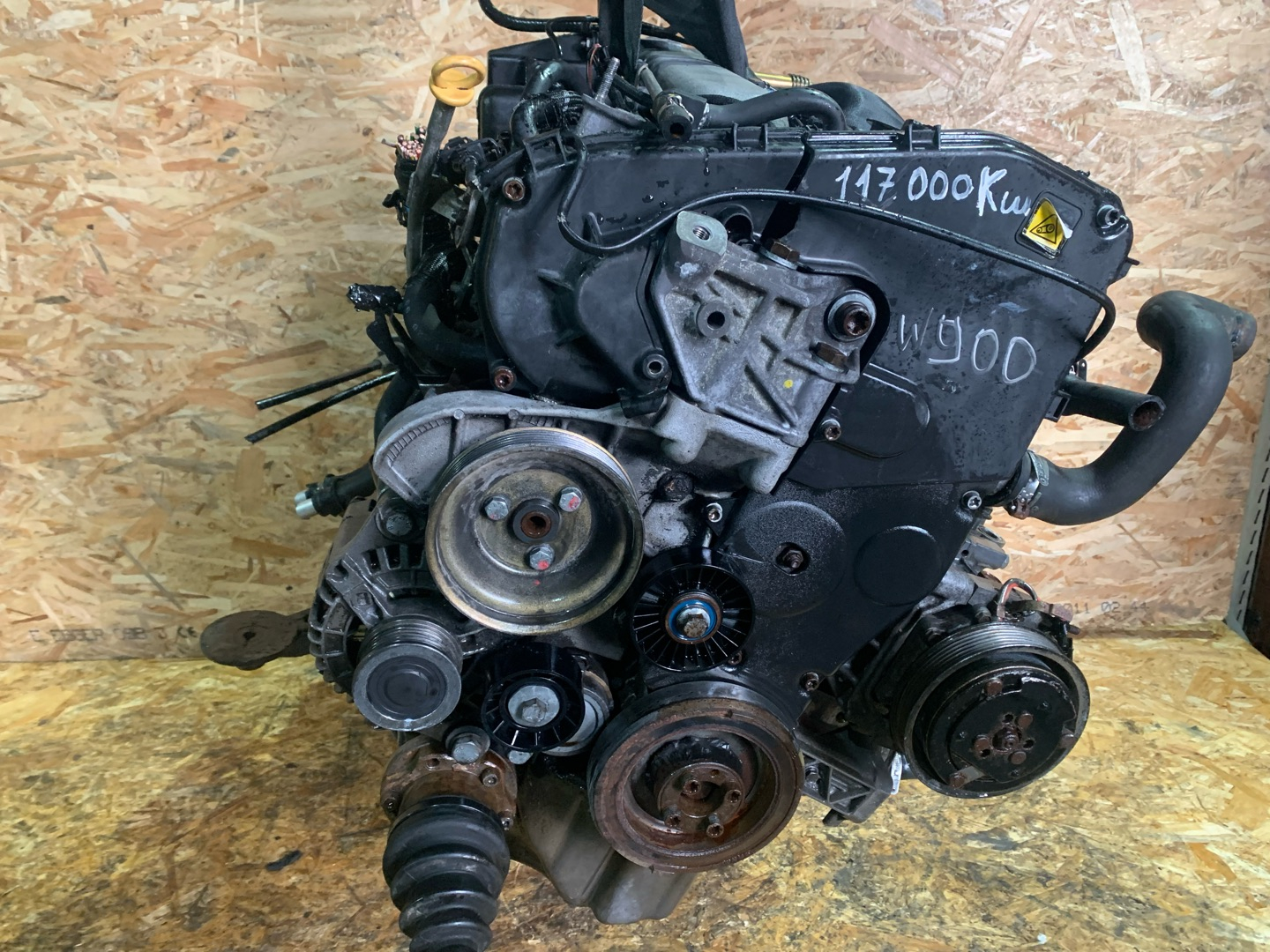 Двигатель Fiat Brava 1.9л 2000 — фото 3
