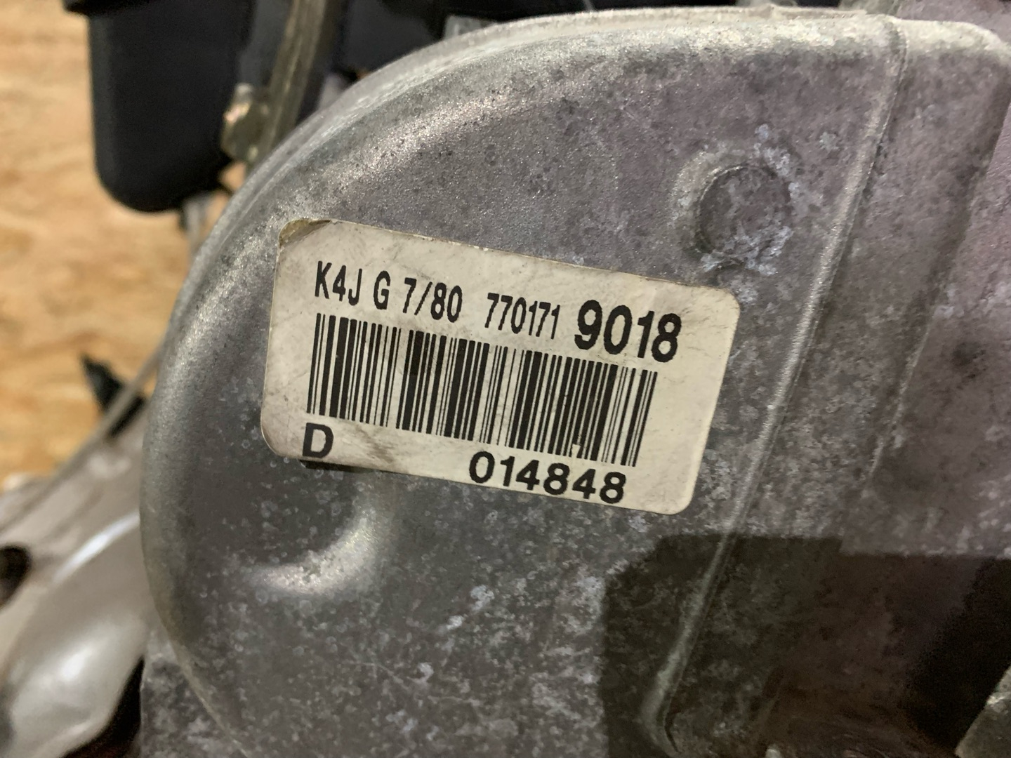 Двигатель Renault Clio 3 1.4л 2007 — фото 2