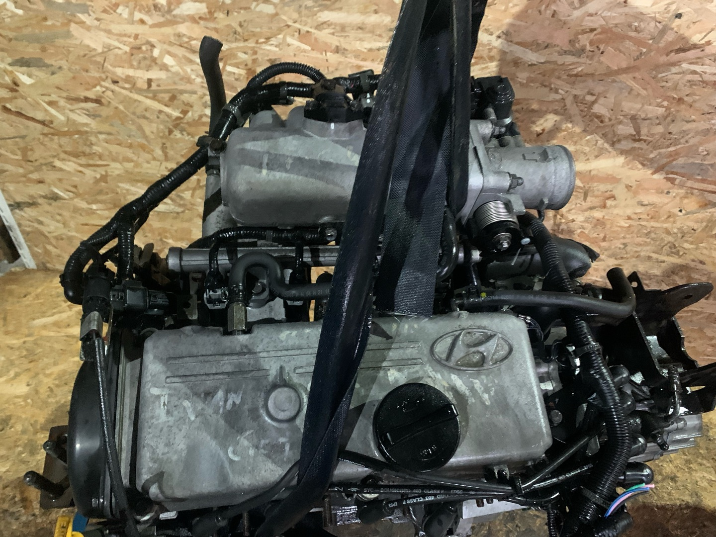 Двигатель Hyundai Getz 1.1л 2002 — фото 3