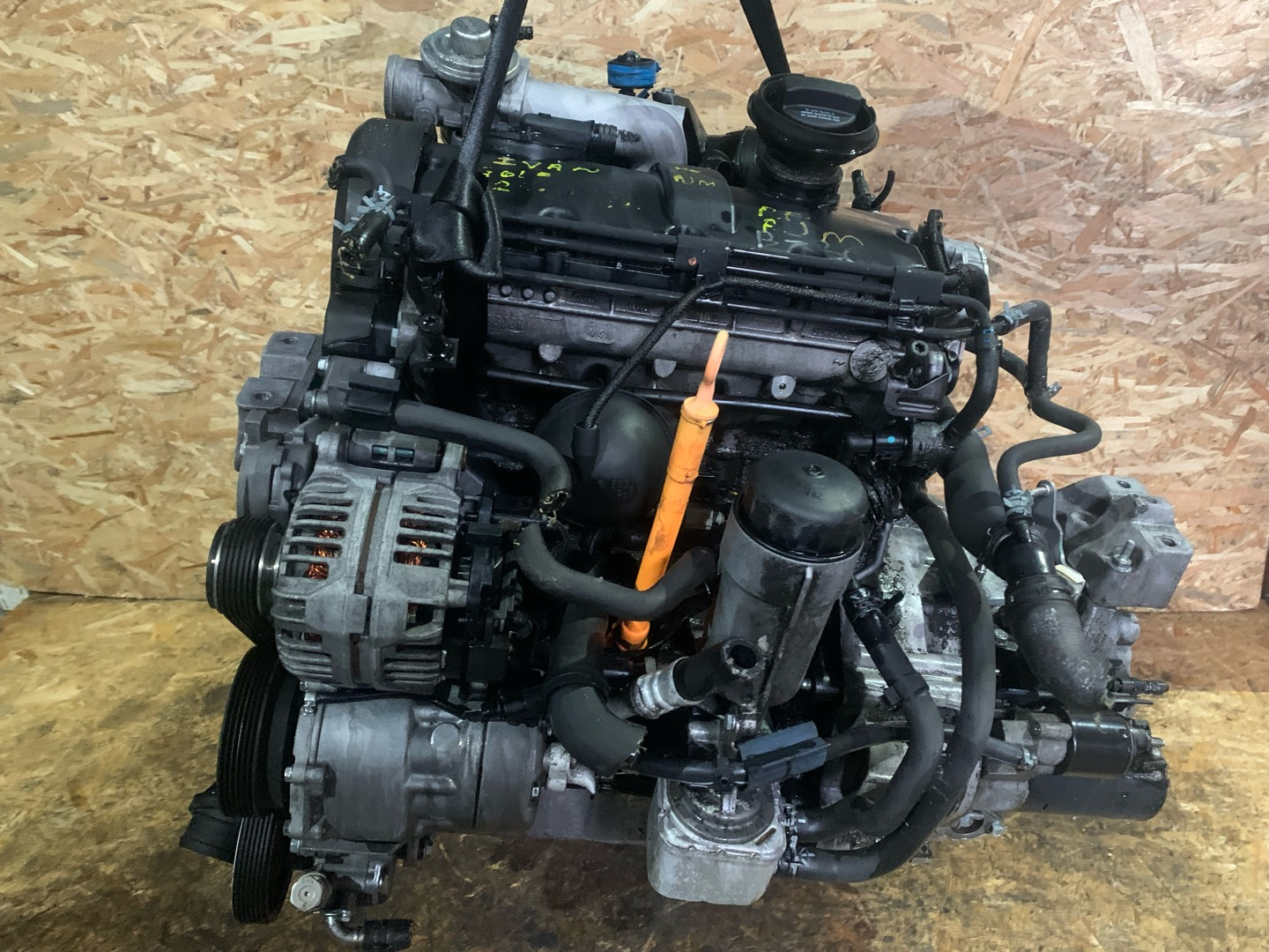 Двигатель Volkswagen Golf 4 1.9л 2003 — фото 2