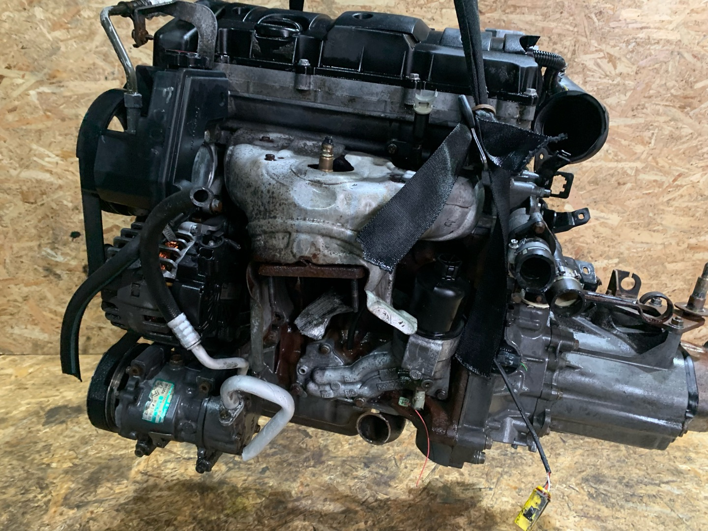 Двигатель Peugeot 307 1.6л 2002 — фото 3