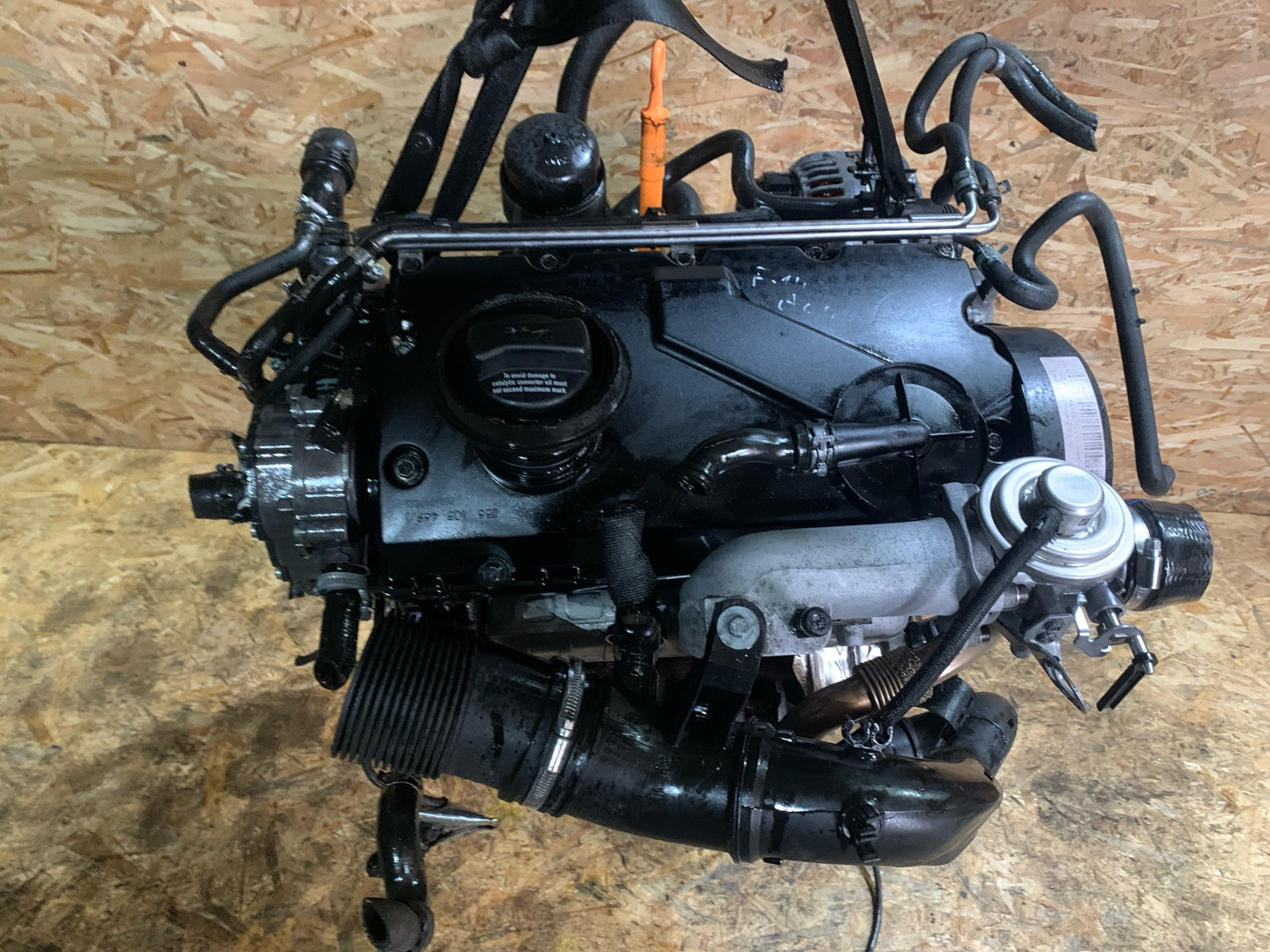 Двигатель Volkswagen Golf 4 1.9л 2004 — фото 2