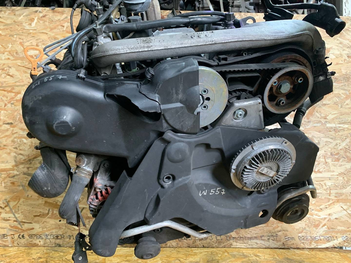 Двигатель Volkswagen Passat B5 2.5л 2003 — фото 2