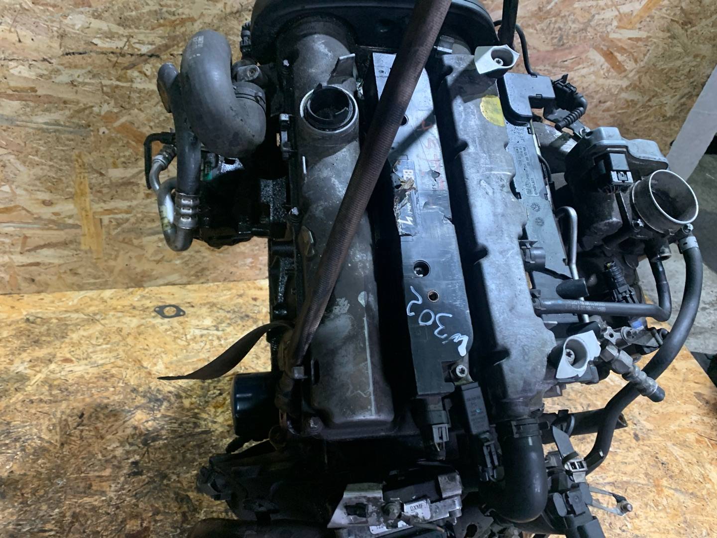 Двигатель Opel Astra H 1.6л 2005 — фото 3