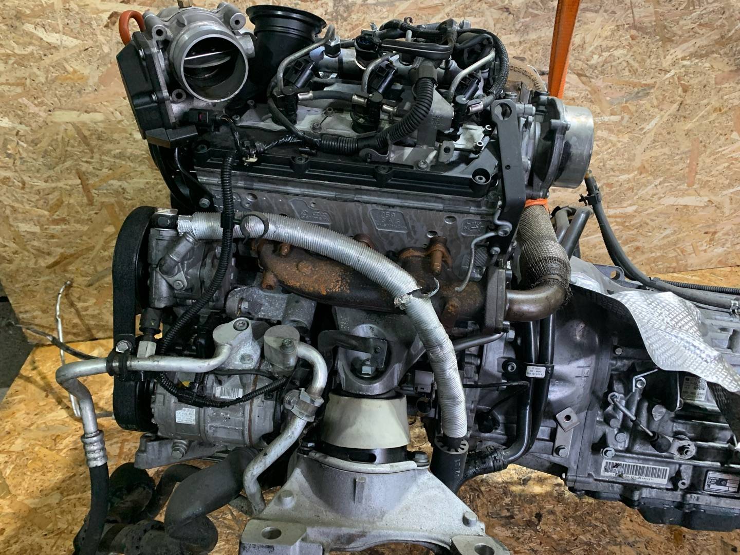 Двигатель Volkswagen Touareg 3л 2006 — фото 2