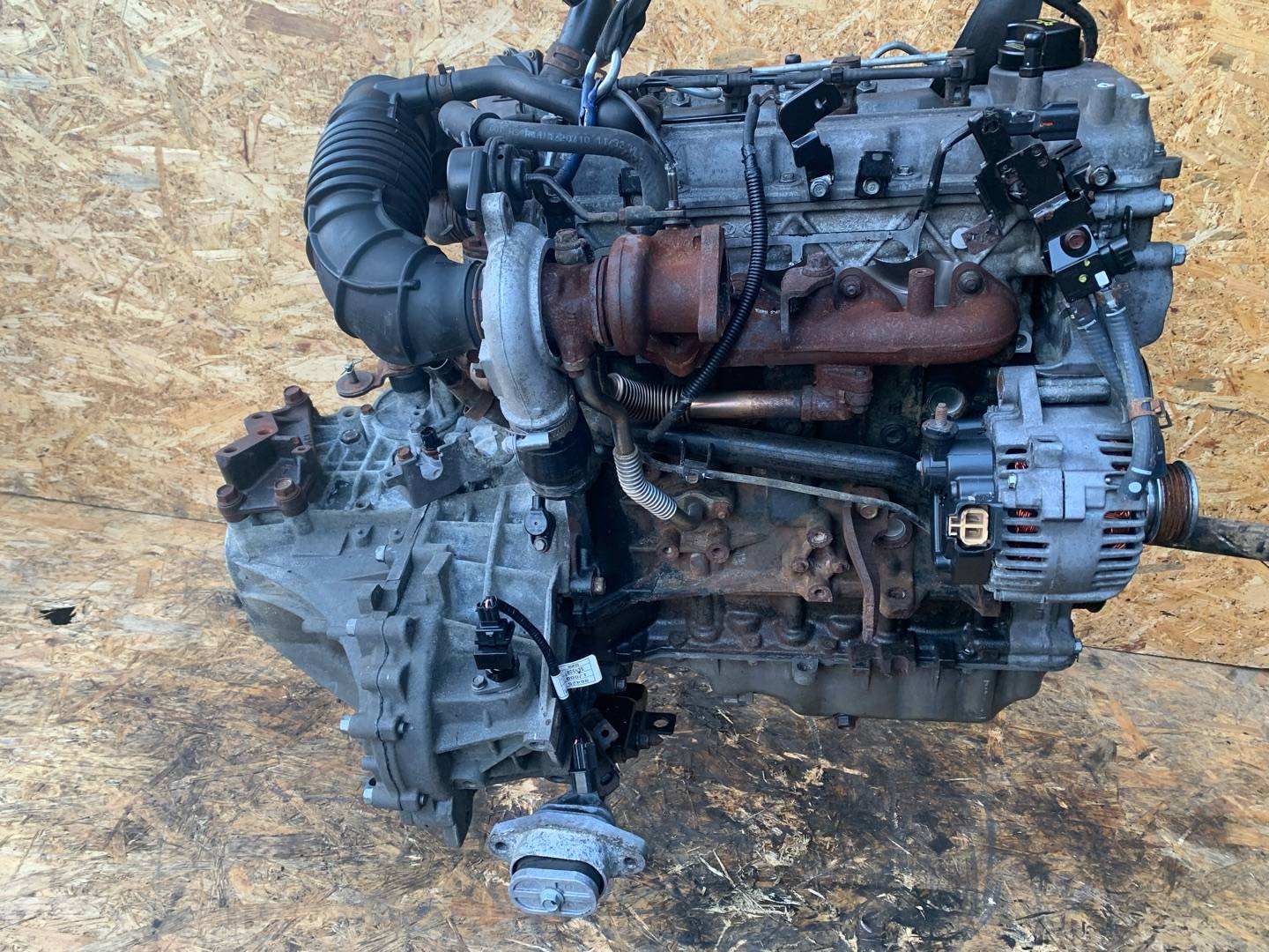 Двигатель Kia Rio 2 1.5л 2007 — фото 2