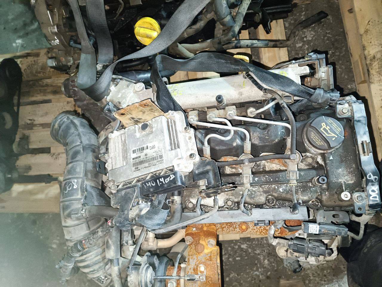 Двигатель Hyundai i40 VF 1.7л 2014 — фото 2