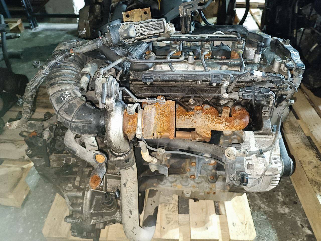 Двигатель Hyundai i40 VF 1.7л 2014 — фото 3