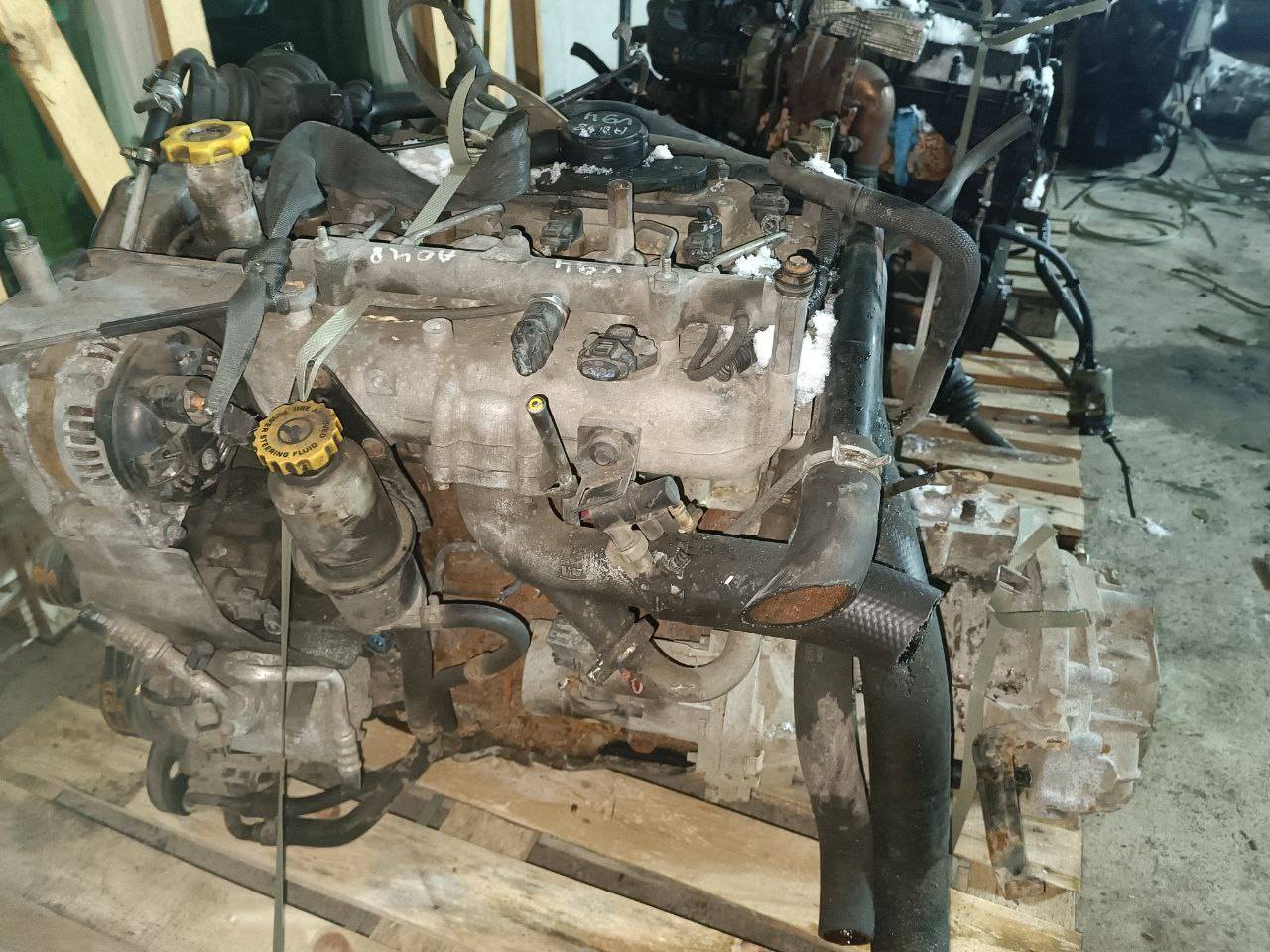 Двигатель Chrysler Grand Voyager 4 2.5л 2004 — фото 2