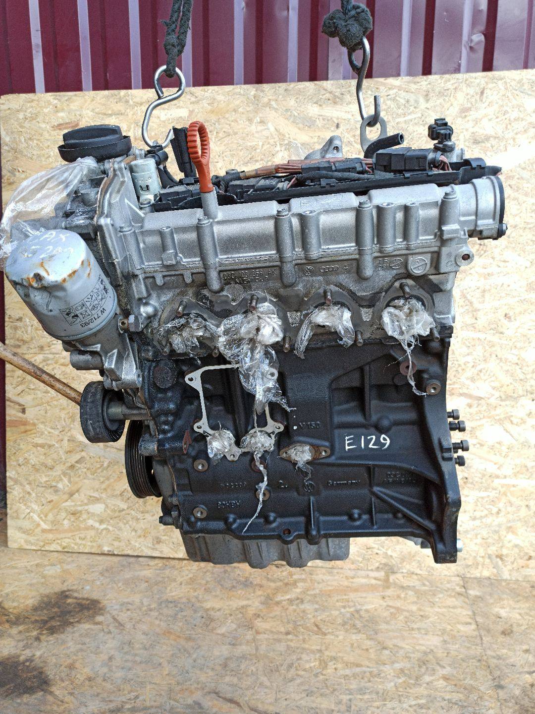 Двигатель Volkswagen Golf 5 1.4л 2008 — фото 2