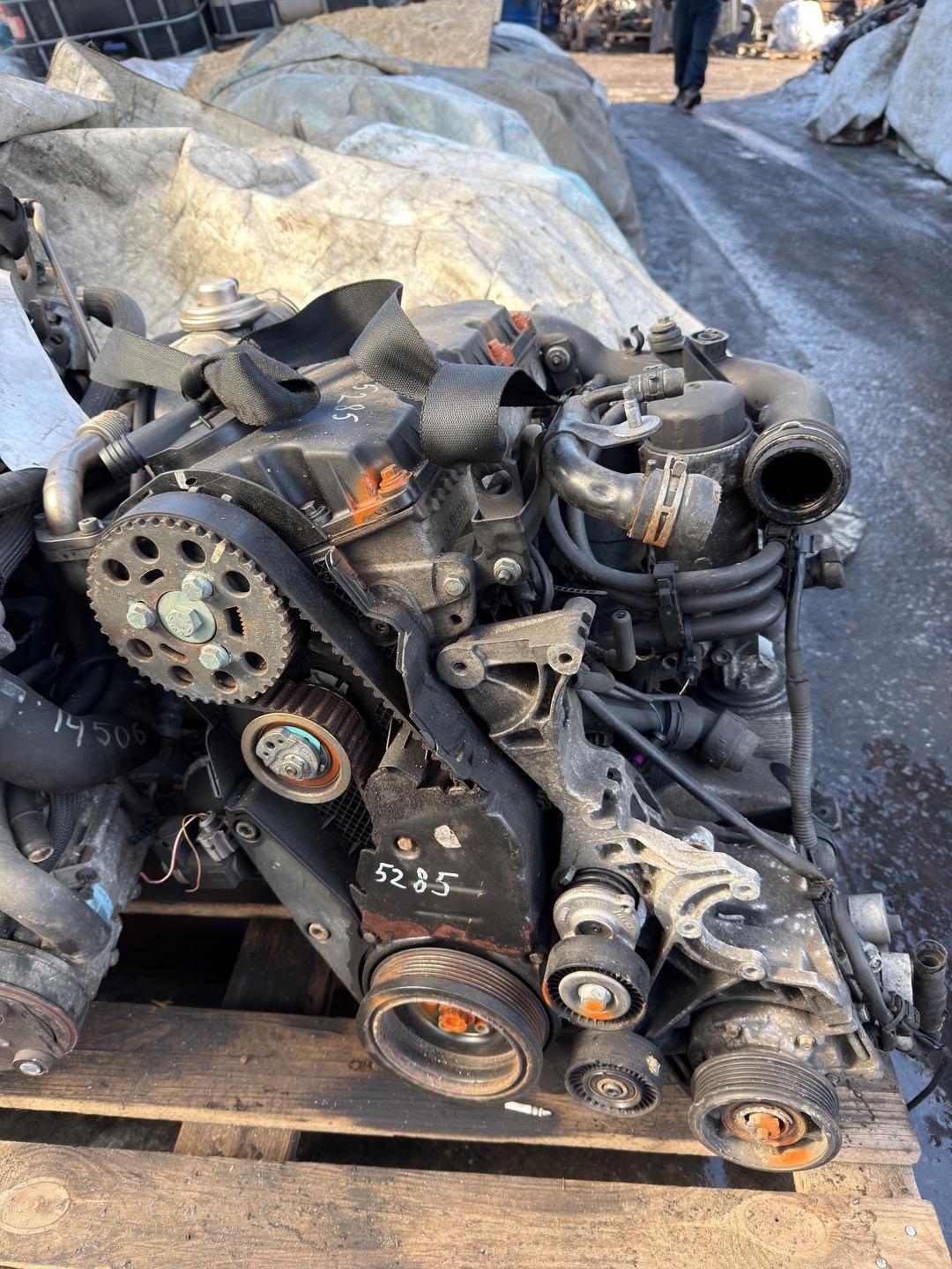Двигатель Audi A4 B6 1.9л 2004 — фото 2