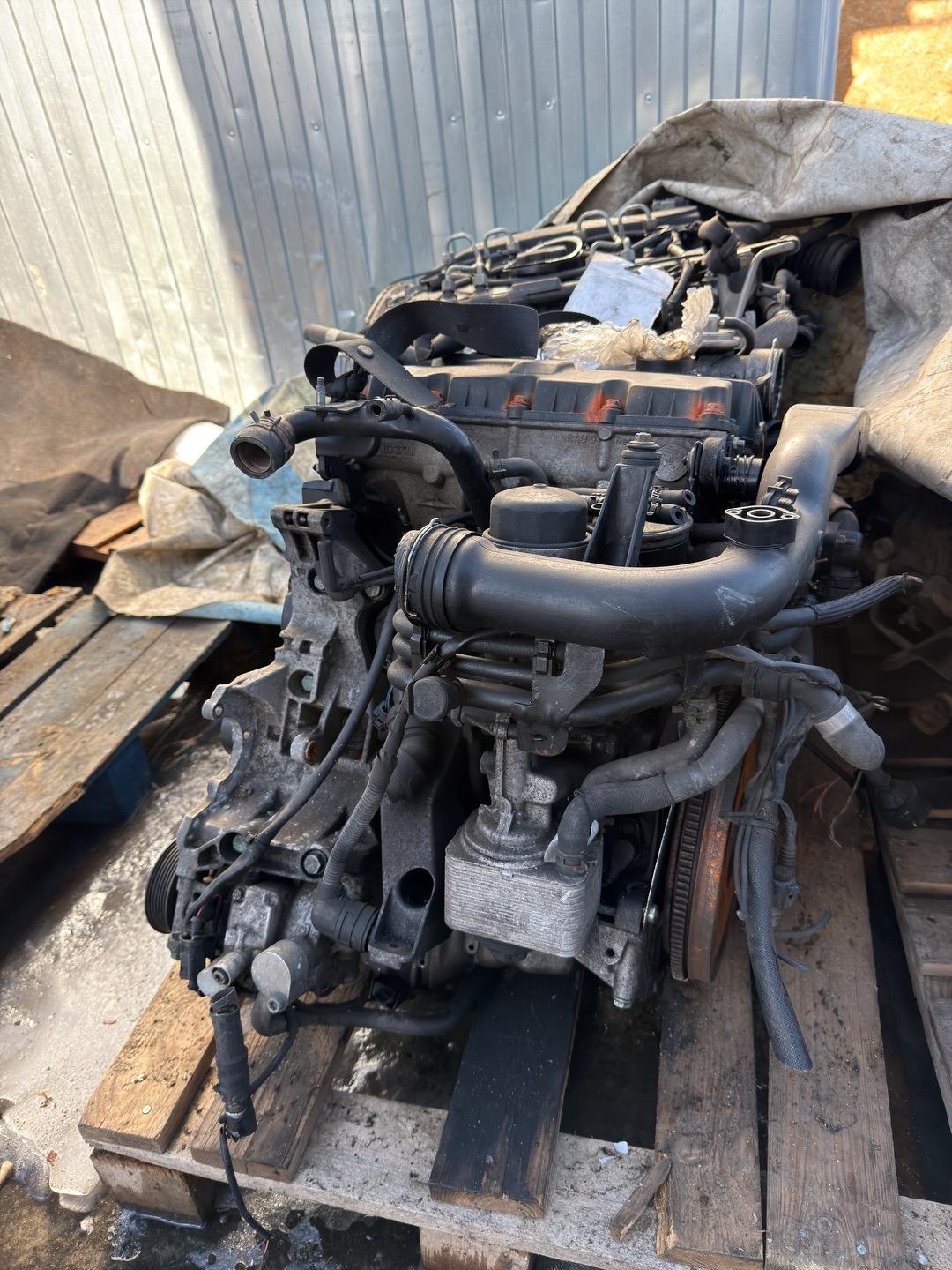 Двигатель Audi A4 B6 1.9л 2004 — фото 3