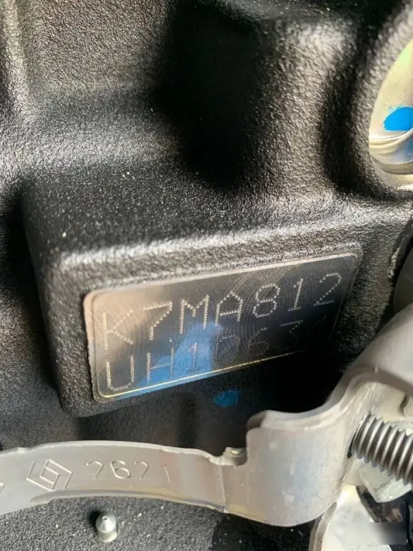 Двигатель Renault K7M812 K7M812 — фото 3